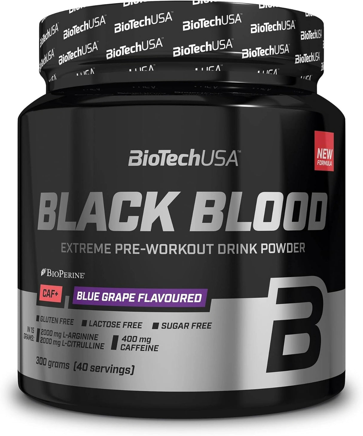 BioTechUSA Black Blood CAF+ – snažan pre-workout sa 400 mg kofeina