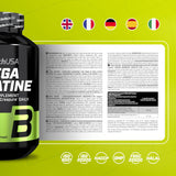 BioTechUSA Mega Creatine 120 kapsula – Creapure® kreatin monohidrat