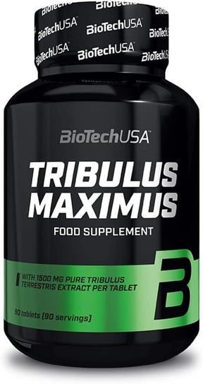 BioTech USA Tribulus Maximus – 1500 mg Tribulusa Za Snagu i Vitalnost - Dobrobit