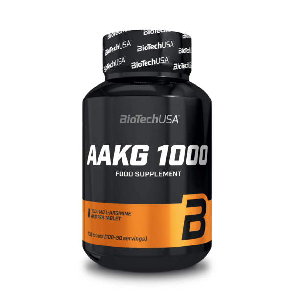 BioTechUSA AAKG 1000 – L-arginin alfa-ketoglutarat, bočica sa 100 tableta