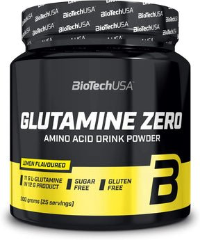 BioTech USA Glutamine Zero - 11g Čistog Glutamina sa Ukusom Limuna - Dobrobit