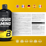 BioTech USA Liquid Amino – Tečni Aminokiselinski Kompleks 1000 ml