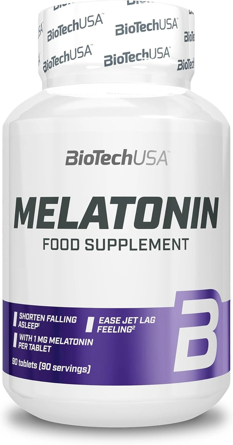BioTechUSA Melatonin 1 mg – Podrška za san i protiv džet lega