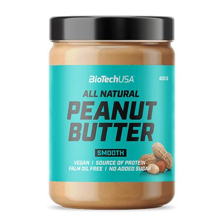 BioTechUSA Peanut Butter smooth puter od kikirikija – 400 g