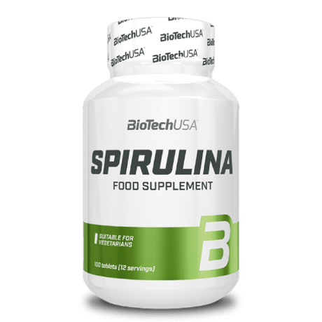 BioTechUSA Spirulina tablete – bočica sa 100 tableta