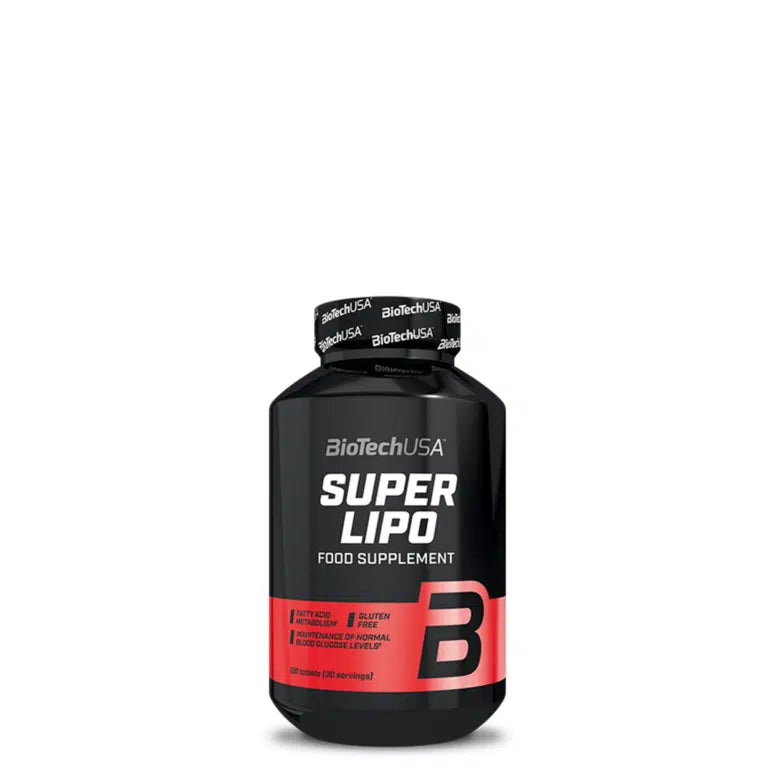 BioTechUSA Super Lipo 120 tableta – Bez Kofeina, za Podršku Metabolizmu