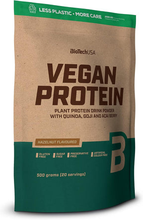 Biotech USA Vegan Protein - Biljni Proteinski Prah za Mišićni Razvoj - Dobrobit