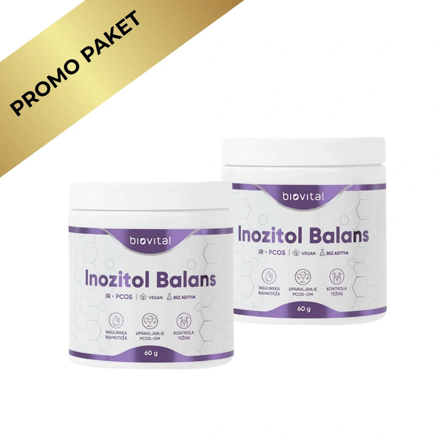 Biovital Inozitol Balans Paket – Stabilan Ciklus, Smanjen Stres i Podrška Reprodukciji