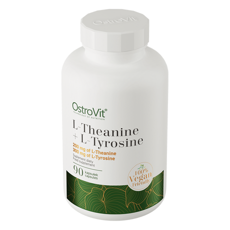 OstroVit L-Teanin + L-Tirozin VEGE – Za Fokus Bez Stresa i Mentalnu Energiju