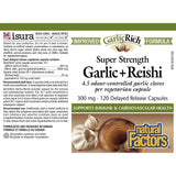 Natural Factors GarlicRich Garlic + Reishi – imunitet i zdravlje srca