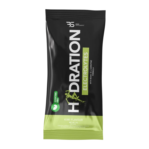 Basic Supplements HYDRATION –  Elektroliti za Energiju i Oporavak, 16g, Kivi