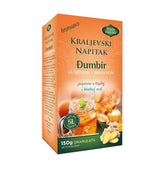 Kraljevski Napitak Đumbir i Breskva – Osvežavajući napitak sa 65% đumbira, 150 g