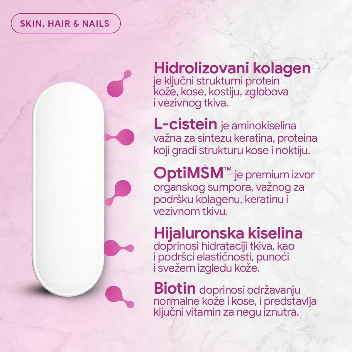 Kaltex Skin, Hair & Nails – Podrška kosi, koži i noktima