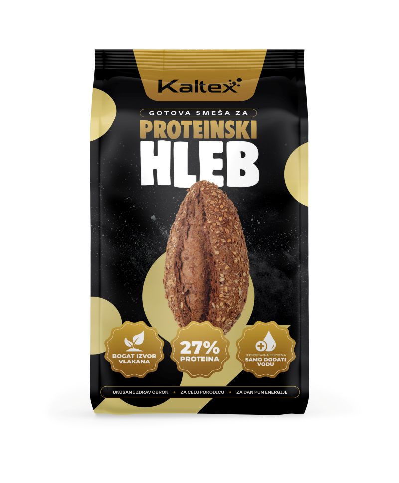 Kaltex Proteinski Hleb – Gotova smeša za hleb sa visokim sadržajem proteina