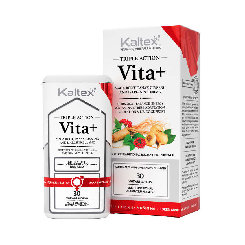 Kaltex Vita+ – Prirodna Podrška Energiji, Vitalnosti i Plodnosti