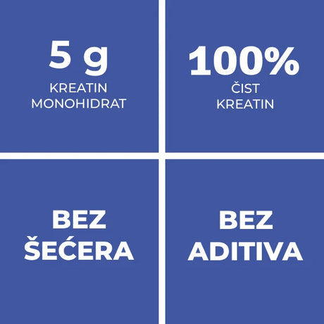 Biovital Kreatin Monohidrat 300g – Za Energiju, Fokus i Dugovečnost Tela i Uma