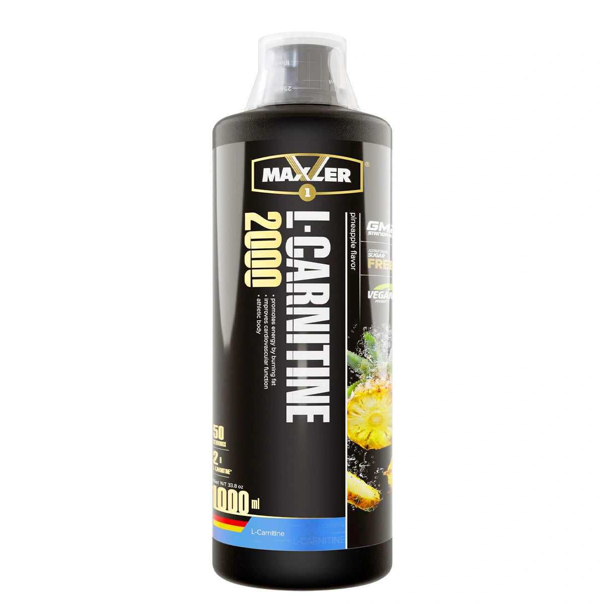 Maxler L-Carnitine 2000, 1000ml – Tečni L-Karnitin Za Brži Metabolizam