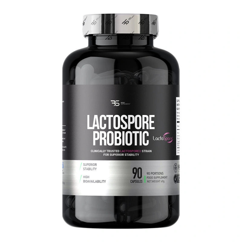 Basic Supplements LactoSpore® Probiotic – 90 kapsula