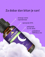 Aleksandar MN Liposomalni Melatonin 30 ml – Podrška Ritmu Spavanja