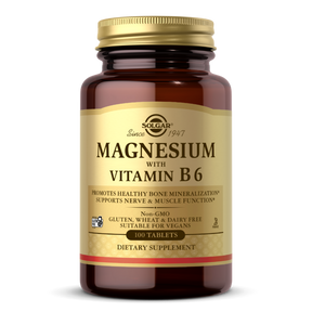 Solgar Magnezijum sa vitaminom B6 – Energija i Podrška za Mišiće - Dobrobit