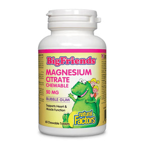 Natural Factors Magnezijum Citrat Za Decu 50 mg – Podrška Rastu, Mišićima i Koncentraciji - Dobrobit