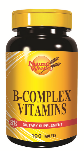 Natural Wealth B-Kompleks, 100 Tableta - Podrška Energiji i Metabolizmu - Dobrobit