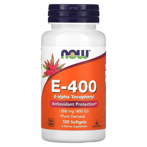 NOW Foods Vitamin E 400 IU Sa Mešovitim Tokoferolima - Prirodni Antioksidans - Dobrobit