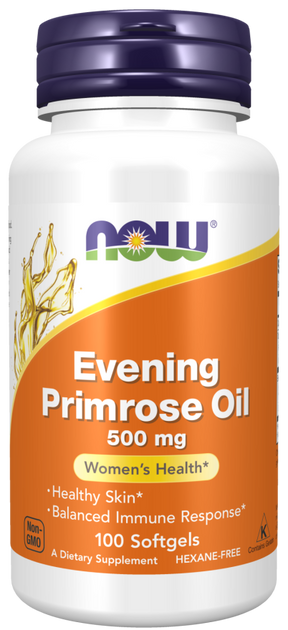 NOW Foods Evening Primrose Oil 500 mg - Zdravlje Kože i Ravnoteža Imunog Sistema - Dobrobit