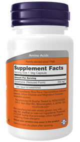 NOW Foods Glutathione 250 mg – Moćan Antioksidant za Detoksikaciju - Dobrobit