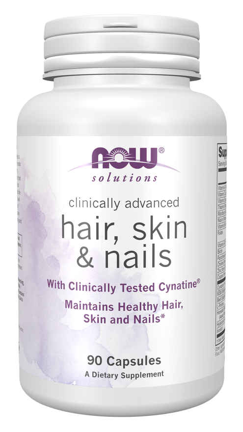 NOW Foods Hair, Skin & Nails - Podrška Za Lepotu i Zdravlje Kose, Kože i Noktiju