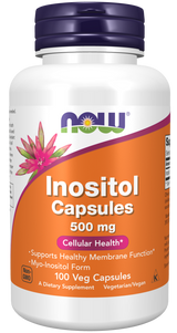 NOW Foods Inositol 500 mg - Podrška Membranskoj Funkciji - Dobrobit