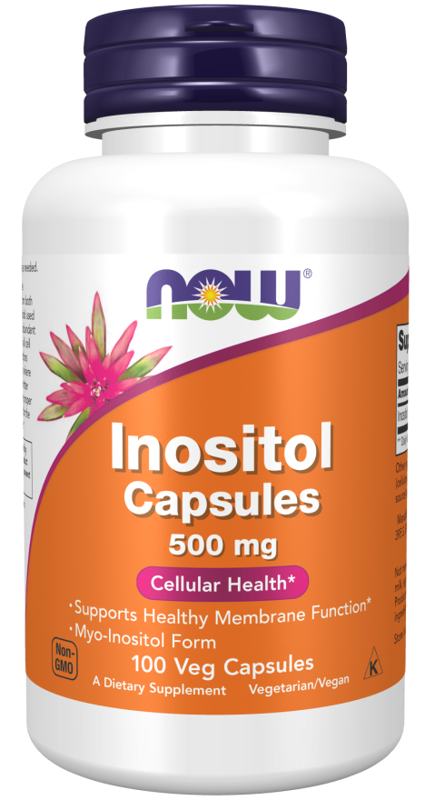 NOW Foods Inositol 500 mg - Podrška Membranskoj Funkciji - Dobrobit