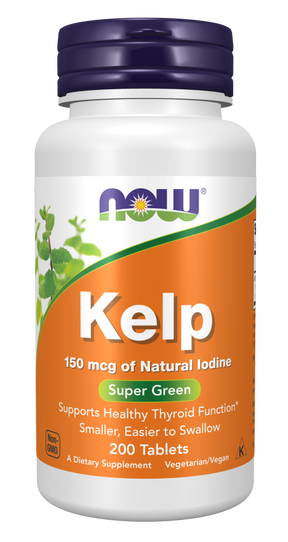 NOW Foods Kelp 150 mcg - Prirodni Jod Za Zdravlje Štitne Žlezde - Dobrobit
