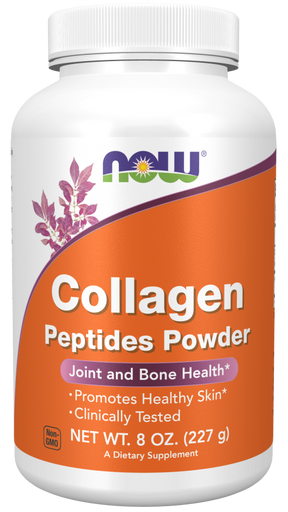 NOW Foods Kolagen Peptidi u Prahu, 227 g – Podrška Koži, Zglobovima i Kosi - Dobrobit