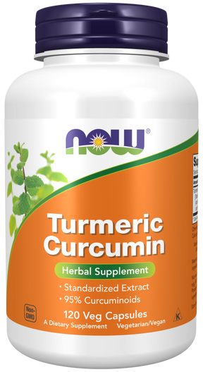 NOW Foods Turmeric Curcumin – Podrška Zglobovima i Antioksidativna Zaštita - Dobrobit