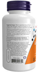 NOW Foods L-Arginine 500 mg – Amino Kiselina Za Bolju Cirkulaciju i Krvni Pritisak