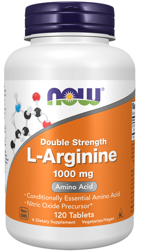 NOW Foods L-Arginin Double Strength 1,000 mg – Podrška za Energiju i Cirkulaciju - Dobrobit