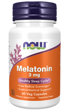 NOW Foods Melatonin 3 mg – Prirodna Podrška za Zdrav San - Dobrobit