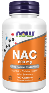 NOW Foods NAC 600 mg sa Selenom – Podrška za Detoksikaciju i Imunitet - Dobrobit