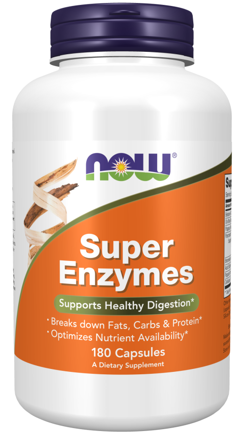 NOW Foods Super Enzimi – Podrška za Varenje i Apsorpciju Nutrijenata - Dobrobit