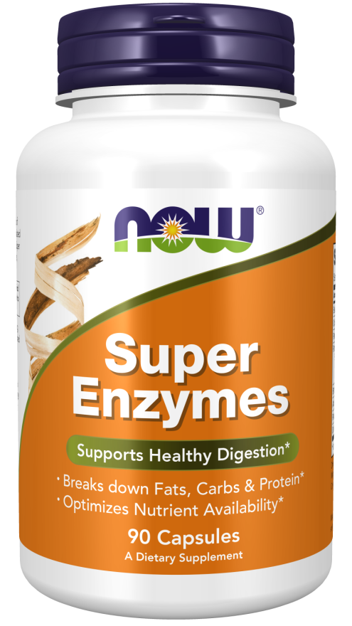 NOW Foods Super Enzimi – Podrška za Varenje i Apsorpciju Nutrijenata - Dobrobit