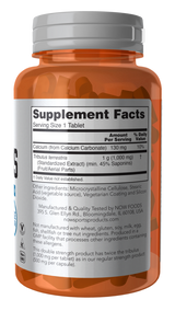 NOW Foods Tribulus 1000 mg - Dvostruka Snaga Za Reproduktivno Zdravlje