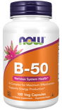 NOW Foods B-50 Kompleks – Podrška Energiji i Nervnom Sistemu - Dobrobit