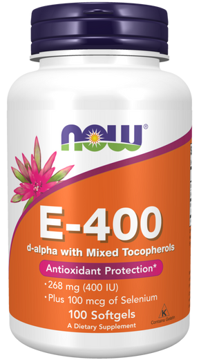 NOW Foods Vitamin E 400 IU – Podrška Koži, Srcu i Imunitetu - Dobrobit