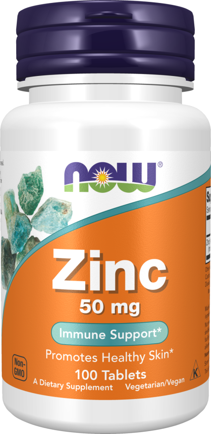 NOW Foods Cink 50 mg– Podrška Imunitetu i Zdravlju Ćelija - Dobrobit