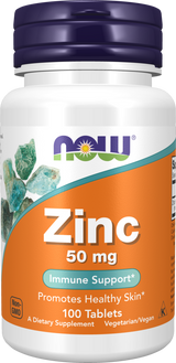 NOW Foods Cink 50 mg– Podrška Imunitetu i Zdravlju Ćelija - Dobrobit