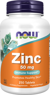 NOW Foods Cink 50 mg– Podrška Imunitetu i Zdravlju Ćelija - Dobrobit