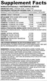 Nutriversum PWO Liquid 500ml – Formula Sa Kofeinom Za Fokus i Energiju
