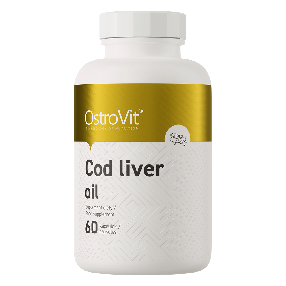 OstroVit Cod Liver Oil 60 Kapsula – Podrška Imunitetu, Kostima i Vidu