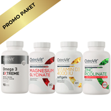 OstroVit Magnezijum Glicinat + Omega 3 Extreme + Vitamin D3 + Cink Pikolinat